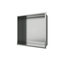 Nisjes badkamer RVS 30x30x10cm Inbouwnis Douche