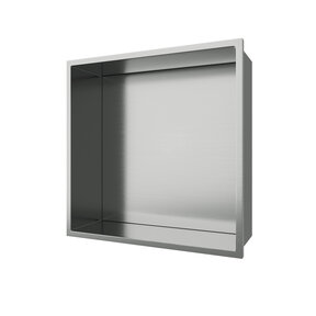 Nisjes badkamer RVS 30x30x10cm Inbouwnis Douche