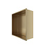 Nisjes badkamer Geborsteld goud 30x30x10cm Inbouwnis Douche