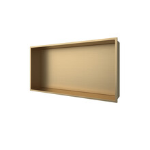 Nisjes badkamer Geborsteld goud 60x30x10cm Inbouwnis Douche