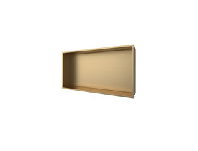 Nisjes badkamer Geborsteld goud 60x30x10cm Inbouwnis Douche