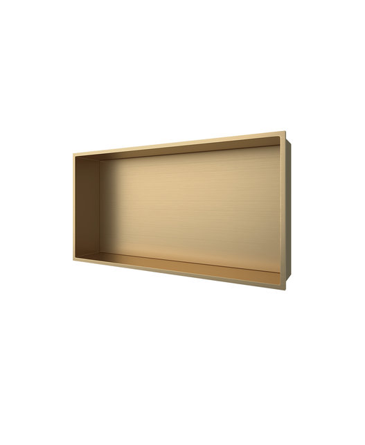 Nisjes badkamer Geborsteld goud 60x30x10cm Inbouwnis Douche Nisjes badkamer Geborsteld goud 60x30x10cm Inbouwnis Douche