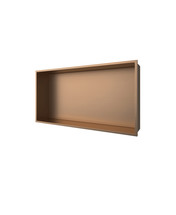Nisjes badkamer Geborsteld Koper 60x30x10cm Inbouwnis Douche