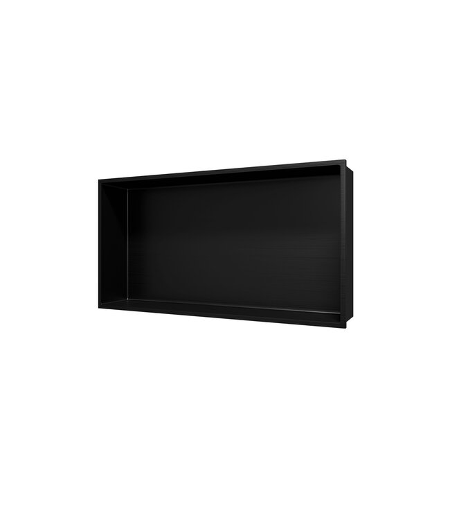 Nisjes badkamer Zwart Mat 60x30x10cm Inbouwnis Douche