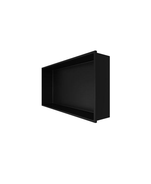 Nisjes badkamer Zwart Mat 60x30x10cm Inbouwnis Douche