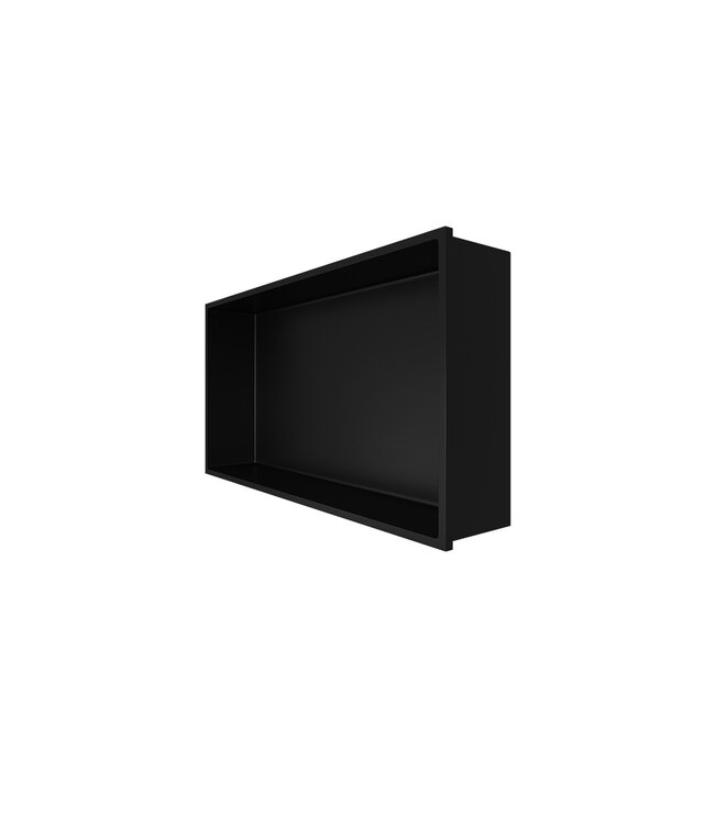 Nisjes badkamer Zwart Mat 60x30x10cm Inbouwnis Douche