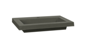 Wastafel Beton 60x47x5cm met kraangat - zonder overloop