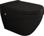 Hangtoilet Bocchi Taormina Arch Mat Zwart incl. toiletbril soft-close