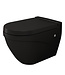 Hangtoilet Bocchi Taormina Arch Mat Zwart incl. toiletbril soft-close