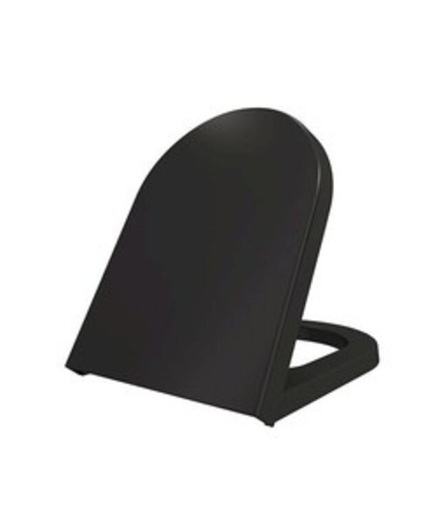 Hangtoilet Bocchi Taormina Arch Mat Zwart incl. toiletbril soft-close
