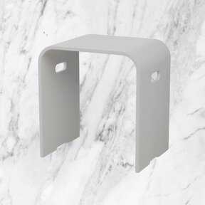 Douchekruk Beauty Mat Wit Solid Surface  40x43x30cm