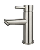 Wastafelkraan Laag Mia Geborsteld Goud Opbouw Messing