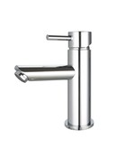 Wastafelkraan Laag Mia Gun Metal Opbouw Messing