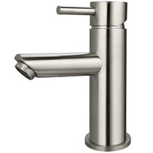 Wastafelkraan Laag Mia Gun Metal Opbouw Messing