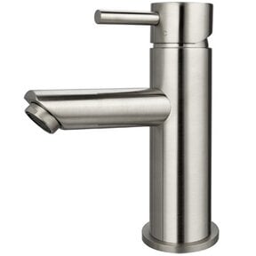 Wastafelkraan Laag Mia Gun Metal Opbouw Messing