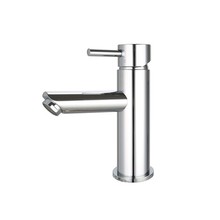 Wastafelkraan Laag Mia Chroom Opbouw Messing