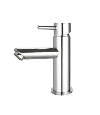SANI-SUPPLY Wastafelkraan Laag Mia Chroom Opbouw Messing