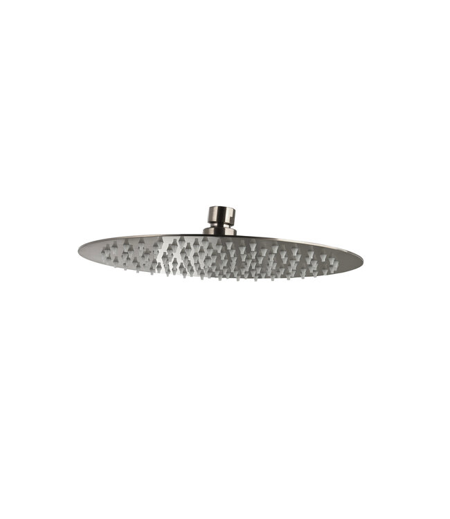 Regendouchekop Effeze Rond 30 cm Gunmetal Ultra dun hoofddouche