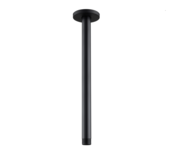 Plafondbuis Regendouche Zwart Mat Rond  32cm Plafondbuis Regendouche Zwart Mat Rond  32cm