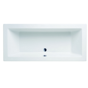 Creavit Pearl acryl ligbad 180x80 cm hoogglans Wit met badpoten excl. ombouw