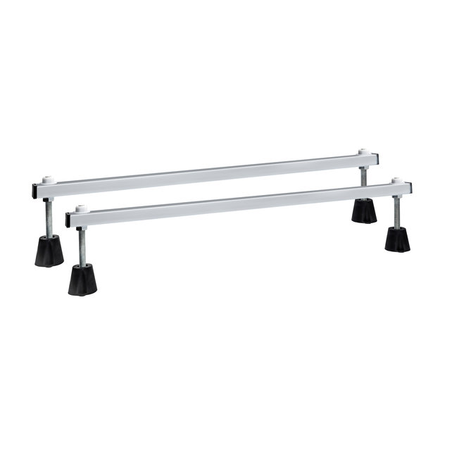 Creavit Pearl acryl inbouw ligbad 170x70 cm hoogglans Wit met badpoten excl. ombouw