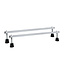 Creavit Pearl acryl inbouw ligbad 170x70 cm hoogglans Wit met badpoten excl. ombouw