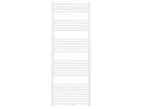 Handdoekradiator Girne Mat Wit Geborsteld 180x60 cm 944 WATT Midden aansluiting
