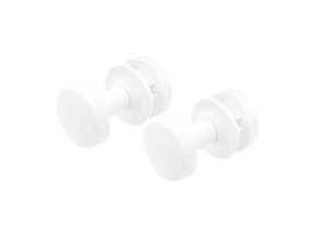 Handdoekhaak Radiator Rond Wit