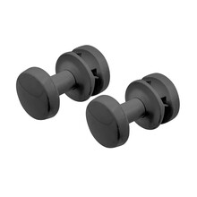 Handdoekhaak Radiator Rond Zwart