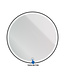 Ronde badkamerspiegel Omega Zwart Ø 80cm met Led-Verlichting