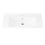 ALONI Wastafel Hayat 80x45cm Keramiek met kraangat glans wit