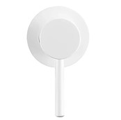 Omstelkraan Bidetkraan Wit  warm / Koud tbv bidettoilet Douchewc bidetdouche