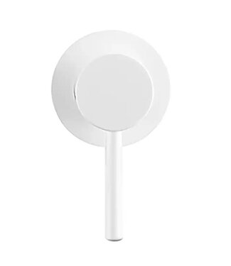 Omstelkraan Bidetkraan Wit  warm / Koud tbv bidettoilet Douchewc bidetdouche