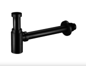 Design wastafel sifon Aloni Mila Zwart 5/4 33cm