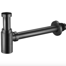 Design wastafel sifon Aloni Mila Gunmetal 5/4 33cm