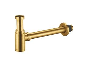 Design wastafel sifon Aloni Mila Geborsteld Goud 5/4 33cm