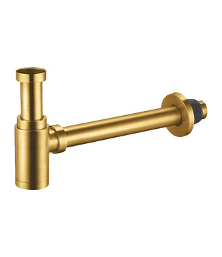 ALONI Design wastafel sifon Aloni Mila Geborsteld Goud 5/4 33cm