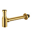 ALONI Design wastafel sifon Aloni Mila Geborsteld Goud 5/4 33cm