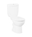Staand toilet met bidet Sedef P-trap Wit PK incl. toiletbril softclose