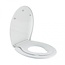 DIAMOND LINE Toiletbril Family Dubbele Toiletzitting Softclose en Quickrelease Wit