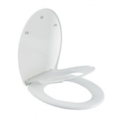 Toiletbril Family Dubbele Toiletzitting Softclose en Quickrelease Wit