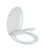 Toiletbril Family Dubbele Toiletzitting Softclose en Quickrelease Wit