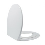 Toiletbril Family Dubbele Toiletzitting Softclose en Quickrelease Wit