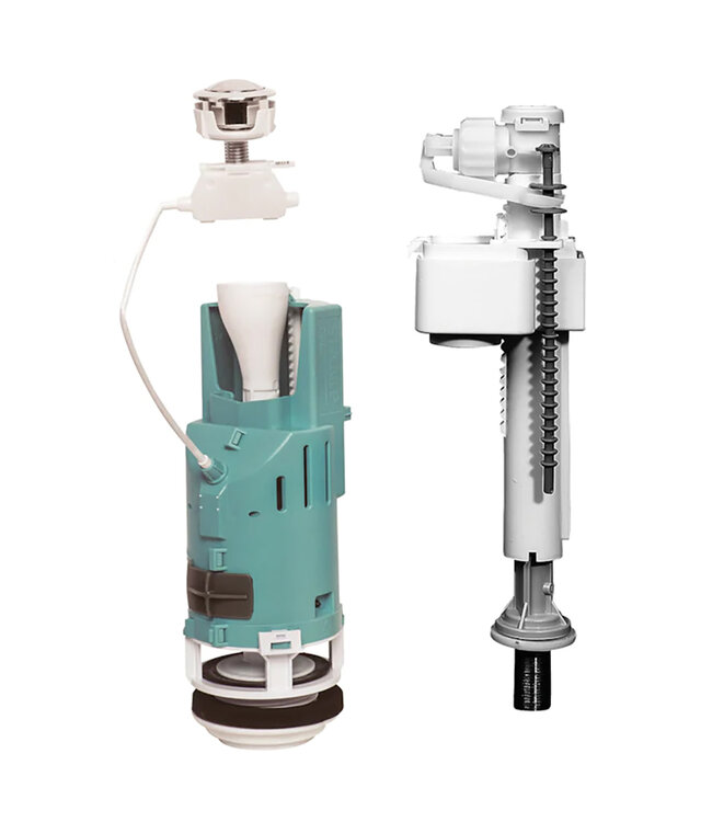 Compleet Staand toilet Sedef S-trap Wit OA incl. toiletbril softclose