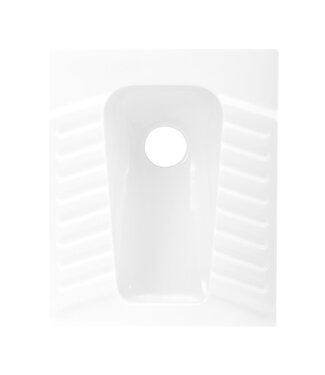 CREAVIT Alaturka Grond WC - Hurktoilet Wit