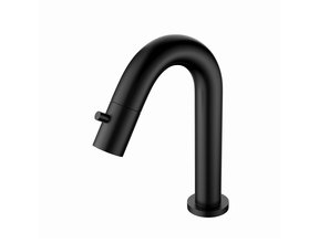 Fontein kraan Mila  Mat Zwart Exclusive Opbouw 1/2'