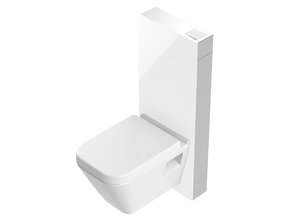 Opbouwreservoir Wilco Wit glas 100x41x12 cm Opbouw sanitair module