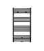 Aloni Handdoekradiator Zwart 1100x600mm 540 Watt Midden aansluiting