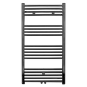 Aloni Handdoekradiator Zwart 1100x600mm 540 Watt Midden aansluiting