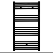 Aloni Handdoekradiator Zwart 1600x600mm 540 Watt Links Rechts aansluiting Aloni Handdoekradiator Zwart 1600x600mm 540 Watt Links Rechts aansluiting